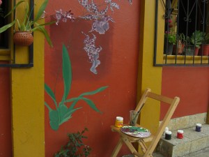 Orquideafilia Mural. @ Bianaca Ana Chavez, all rights reserved