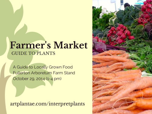 View schedule Farmer's Market Fullerton Arboretum